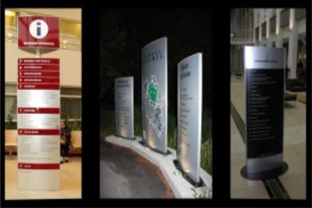 Lobby Free Standing Directories New York City Signs